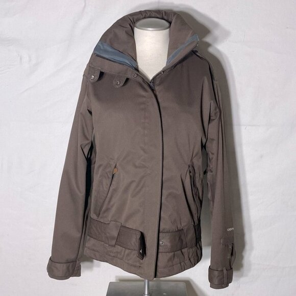 Columbia Brown Convert Ski Snowboard Waterproof Breathable Winter Snow Coat M - Picture 1 of 13